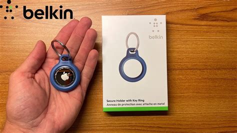 Belkin Secure Holder with Key Ring for AirTag .